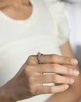 Anika Gemstone Silver Ring