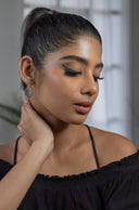 Zukti Floral Silver Earrings