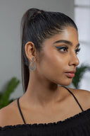 Zukti Floral Silver Earrings Parman