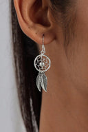 Classic Dreamcatcher Silver Earrings Parman