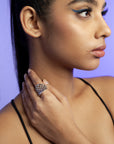 Dimitra Warrior Silver Ring