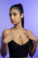 Azazel Dragon Silver Pendant