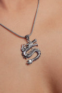 Azazel Dragon Silver Pendant