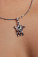 Turtle Harmony Sterling Silver Pendant