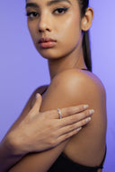 Nova Entwine Silver Ring