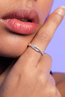 Nova Entwine Silver Ring