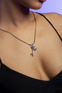 Cleo ‘Lock & Key’ Silver Pendant