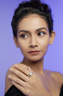 Florence Engraved Silver Ring