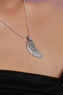 Helena’s Wing Silver Pendant
