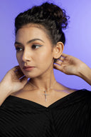 Olivia Crucifix Silver Pendant