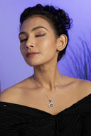 Kaia Horse Shoe Silver Pendant