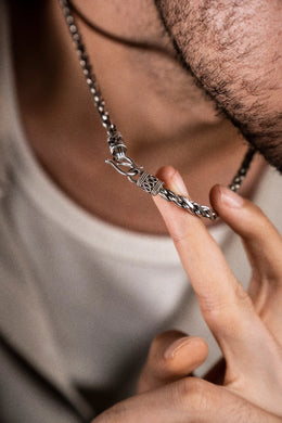 Seraxis Men's Silver Chain