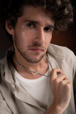 Seraxis Men's Silver Chain