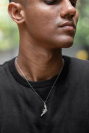 Revolver Men’s Silver Pendant Parman