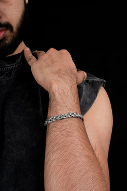 Cobryx Men’s Silver Bracelet Parman