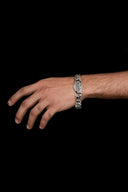 ‘Ride to Live’ Men’s Silver Bracelet Parman
