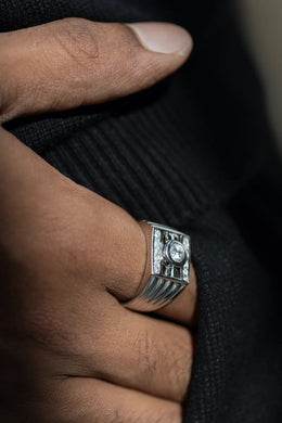 Romulus Men’s Silver Ring Parman