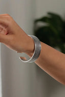 Rudra Wideband Silver Bracelet Parman