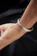 Rudrak Men's Silver Kada