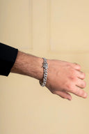 Rune Men’s Silver Bracelet Parman