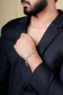 Rune Men’s Silver Bracelet Parman