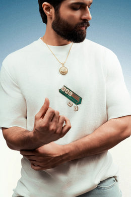 Say Less Silver Pendant
