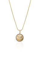 Say Less Silver Pendant