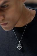 Ship Anchor Men’s Silver Pendant Parman