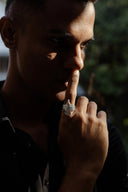 Silver Beak Men’s Ring Parman