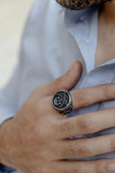 Skull Ahoy Men’s Silver Ring Parman