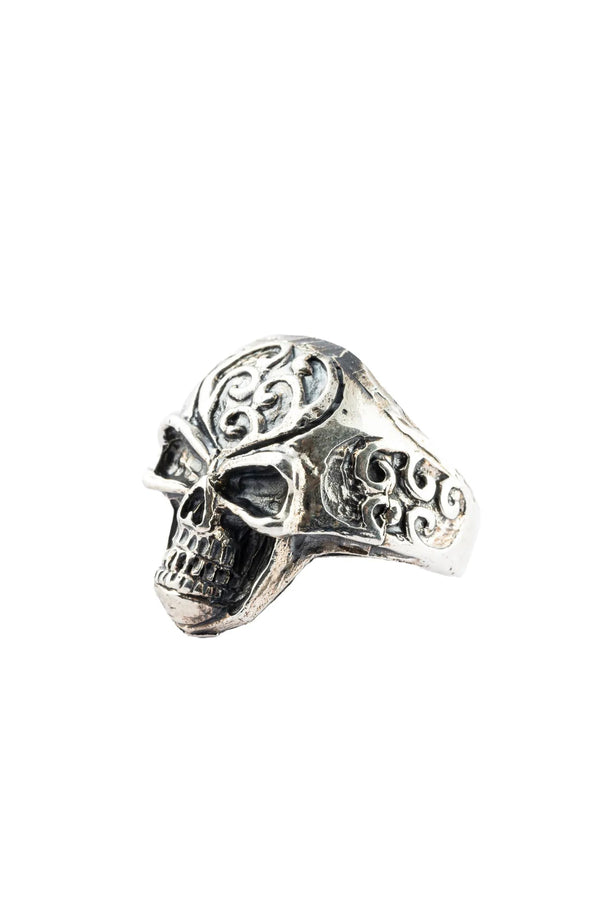 Skullband Men’s Silver Ring Parman