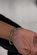 Spring Style Men’s Silver Bracelet