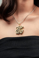 Take it Easy Silver Pendant