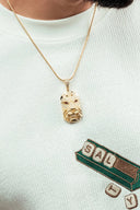 The Alpha Edit Silver Pendant