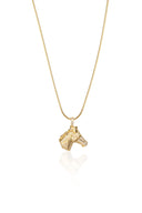 The Victory Run Silver Pendant