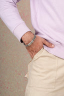 Titan Torque Men’s Silver Bracelet