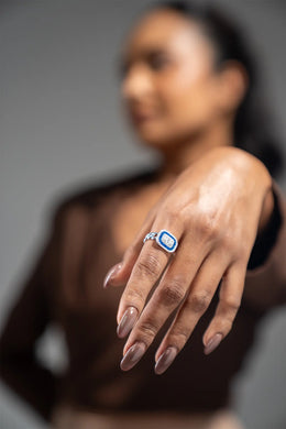 Titania Silver Ring