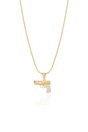 Trigger Silver Pendant