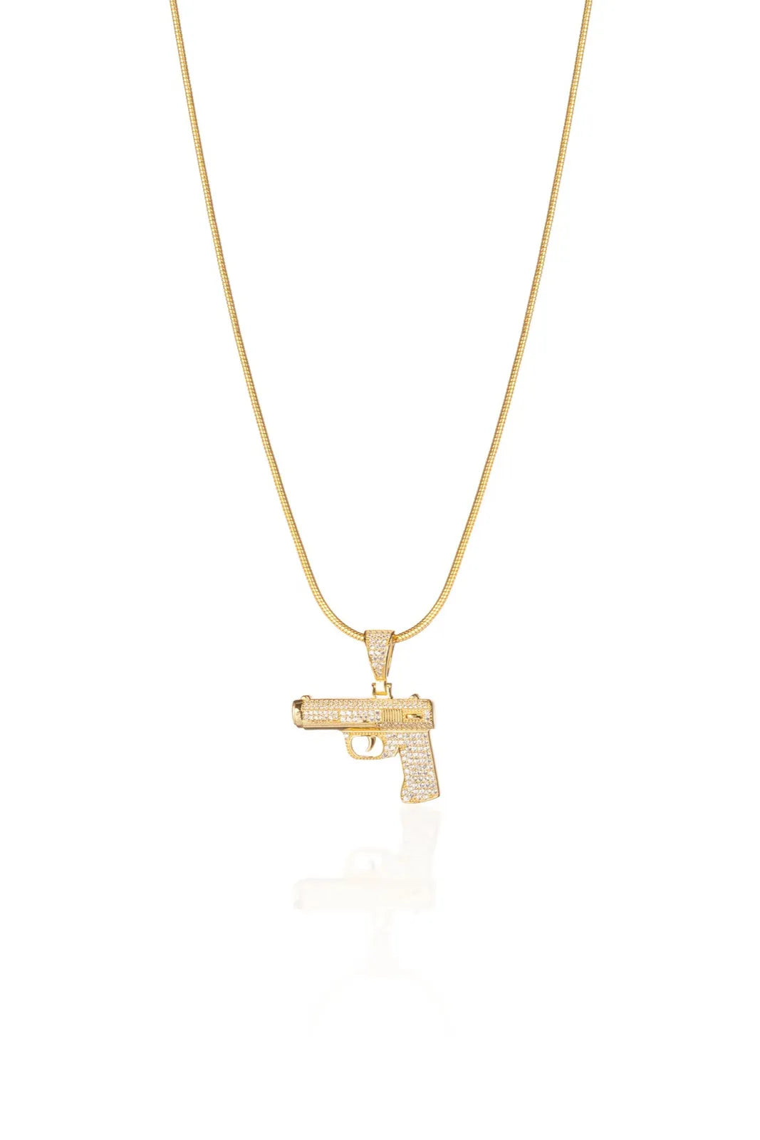 Trigger Silver Pendant