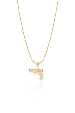 Trigger Silver Pendant