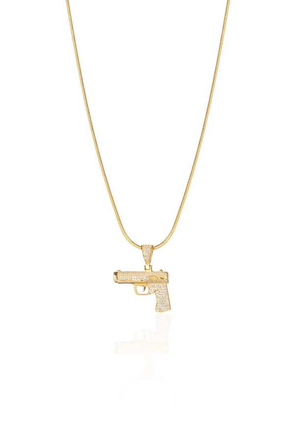 Trigger Silver Pendant