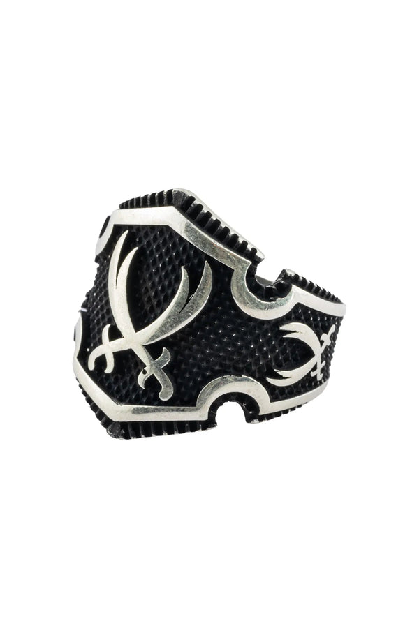 True Valour Men’s Silver Ring Parman