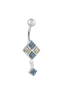 Calypso Silver Belly Button Ring