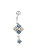 Calypso Silver Belly Button Ring Parman