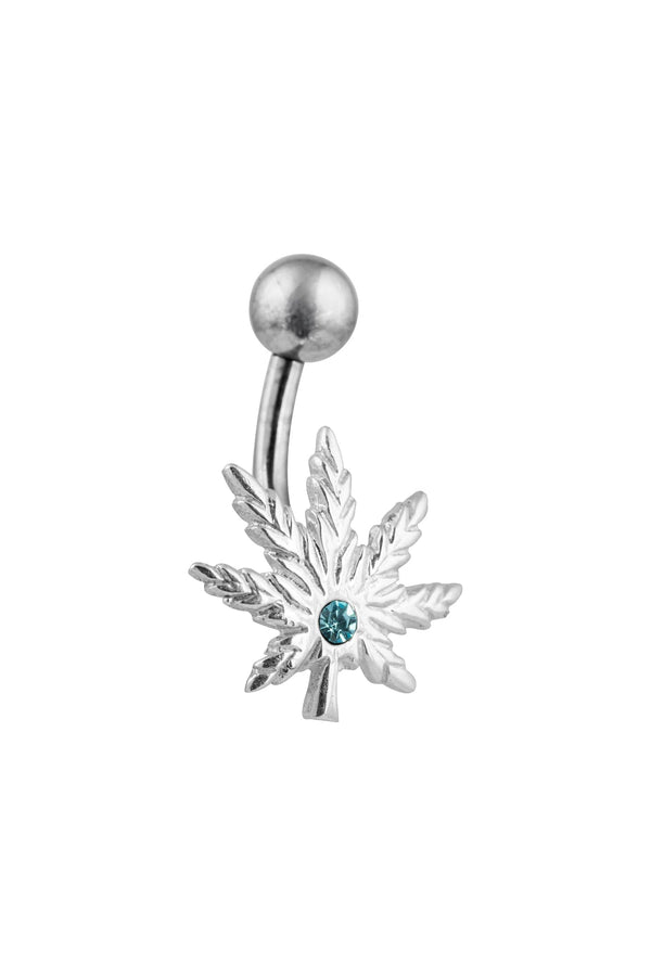 Indica Silver Belly Button Ring Parman