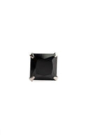 Imperium Black Men’s Silver Earrings (Square)