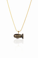 World is Yours Silver Pendant