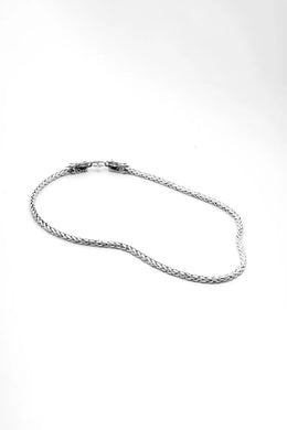 Wrymfang Men's Silver Chain