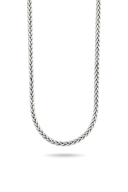 Wrymfang Men's Silver Chain