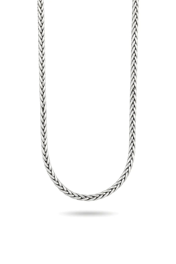 Wrymfang Men's Silver Chain